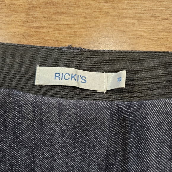 Ricki's Denim flare dress pants med long - Picture 3 of 5